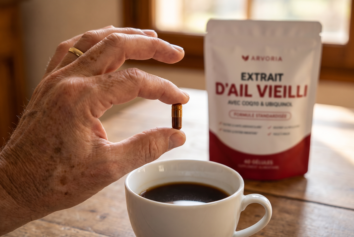 Chaque gélule contient du CoQ10 et de l'ubiquinol
