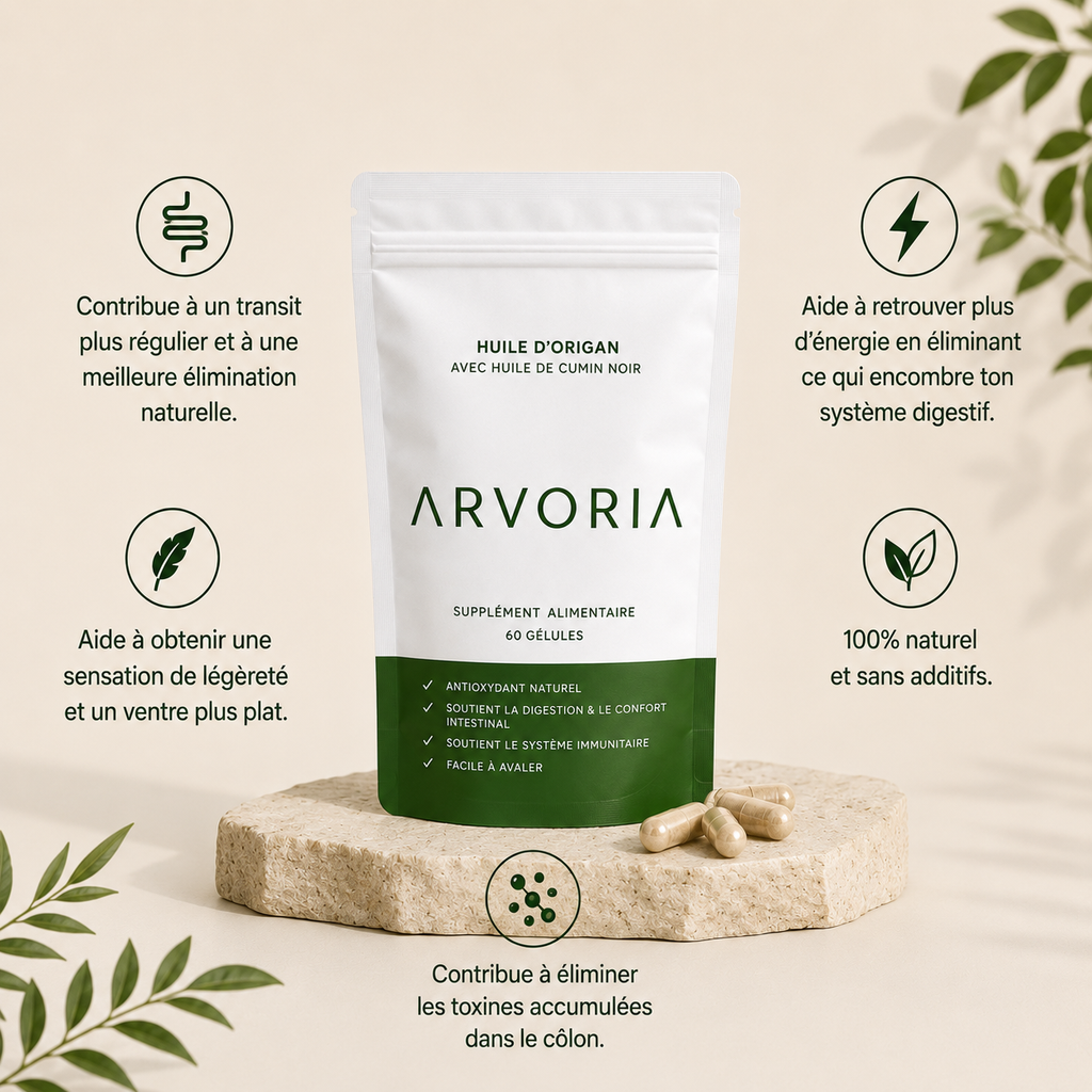 ARVORIA™ Huile d'Origan Gélules